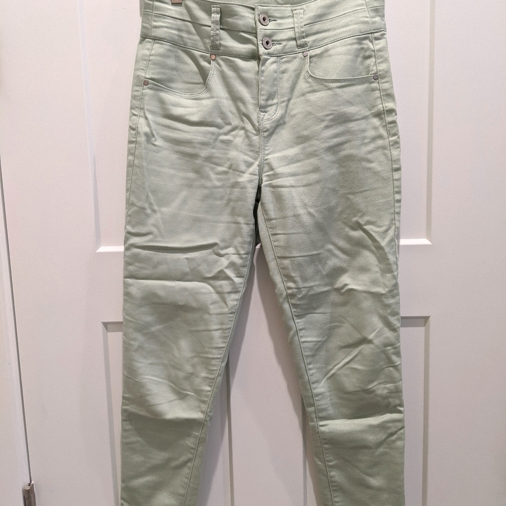 Light Mint Colored Jeggings